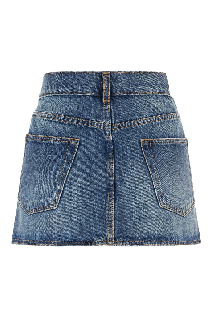 COPERNI Mini gonna in denim, view 2