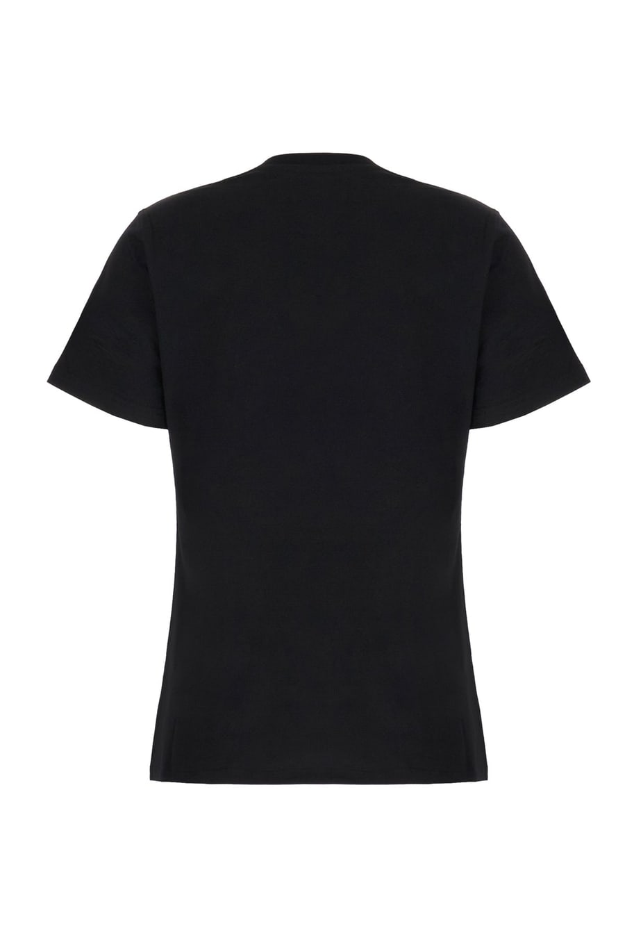 Moschino T-shirt in cotone nero, view 2