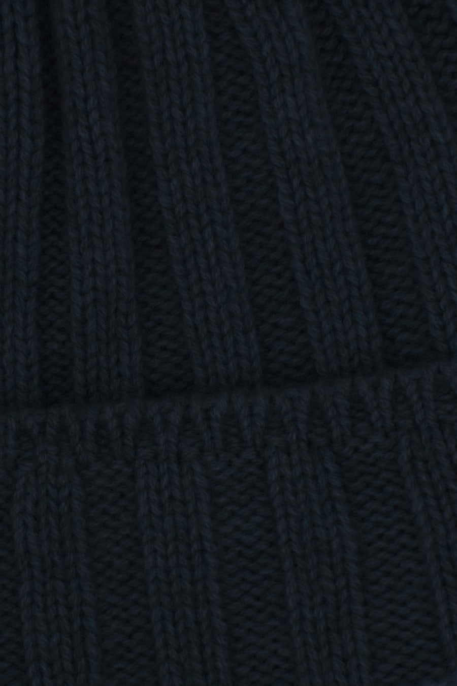VANISE' Cuffia in cashmere blu notte, view 3