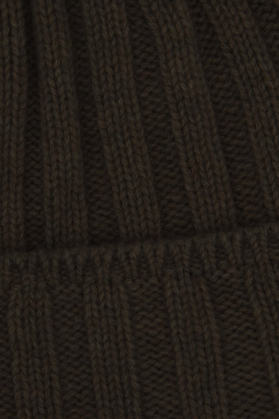 VANISE' Cuffia in cashmere testa di moro, view 3