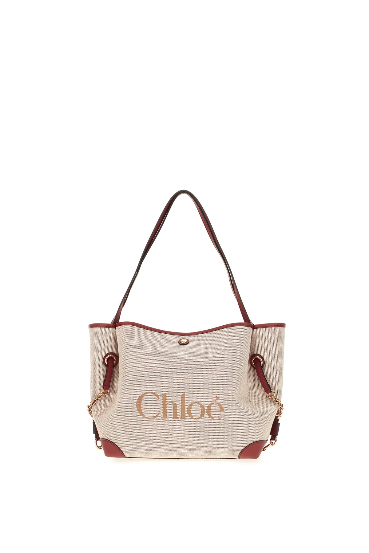 Chloé Borsa a mano in tela bordeaux