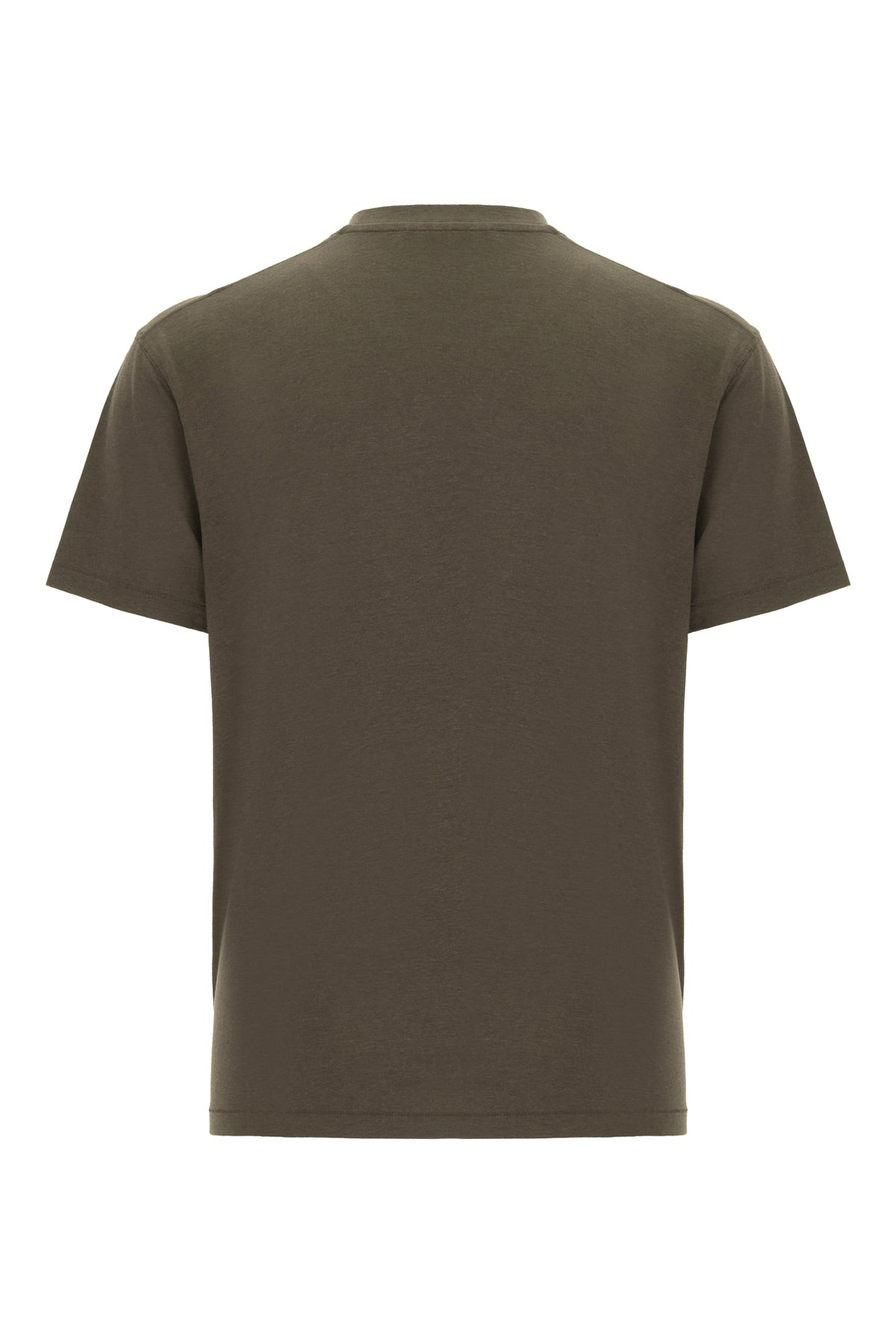 Tom Ford T-shirt in misto lyocell fango