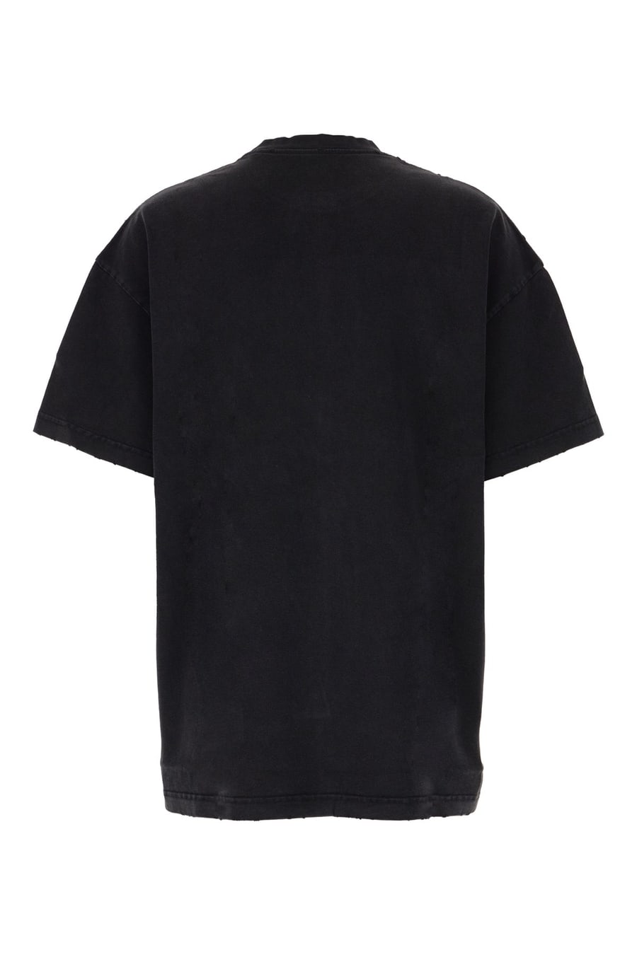 Versace T-shirt in cotone nero, view 2