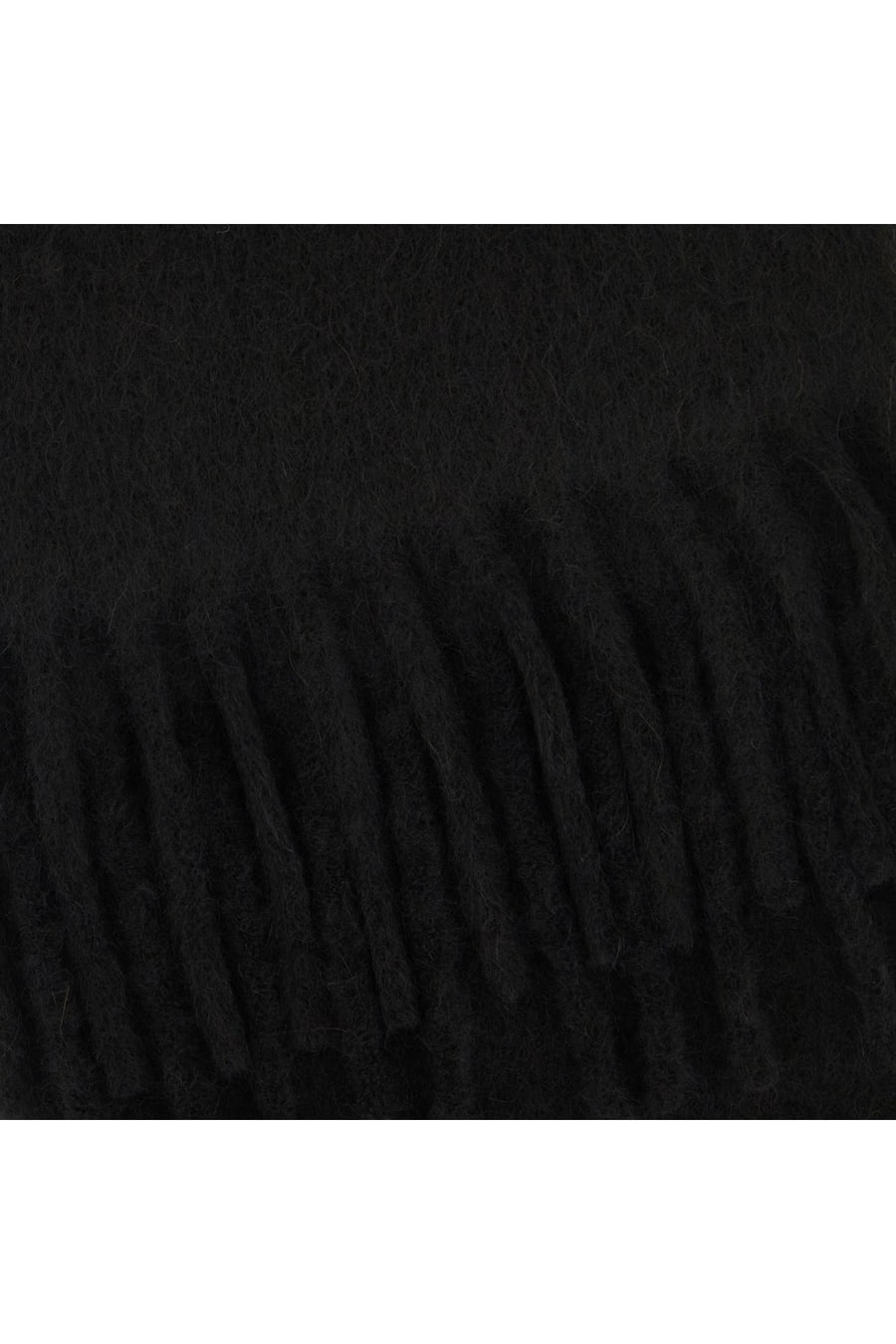 Marni Sciarpa in misto alpaca nero, view 2