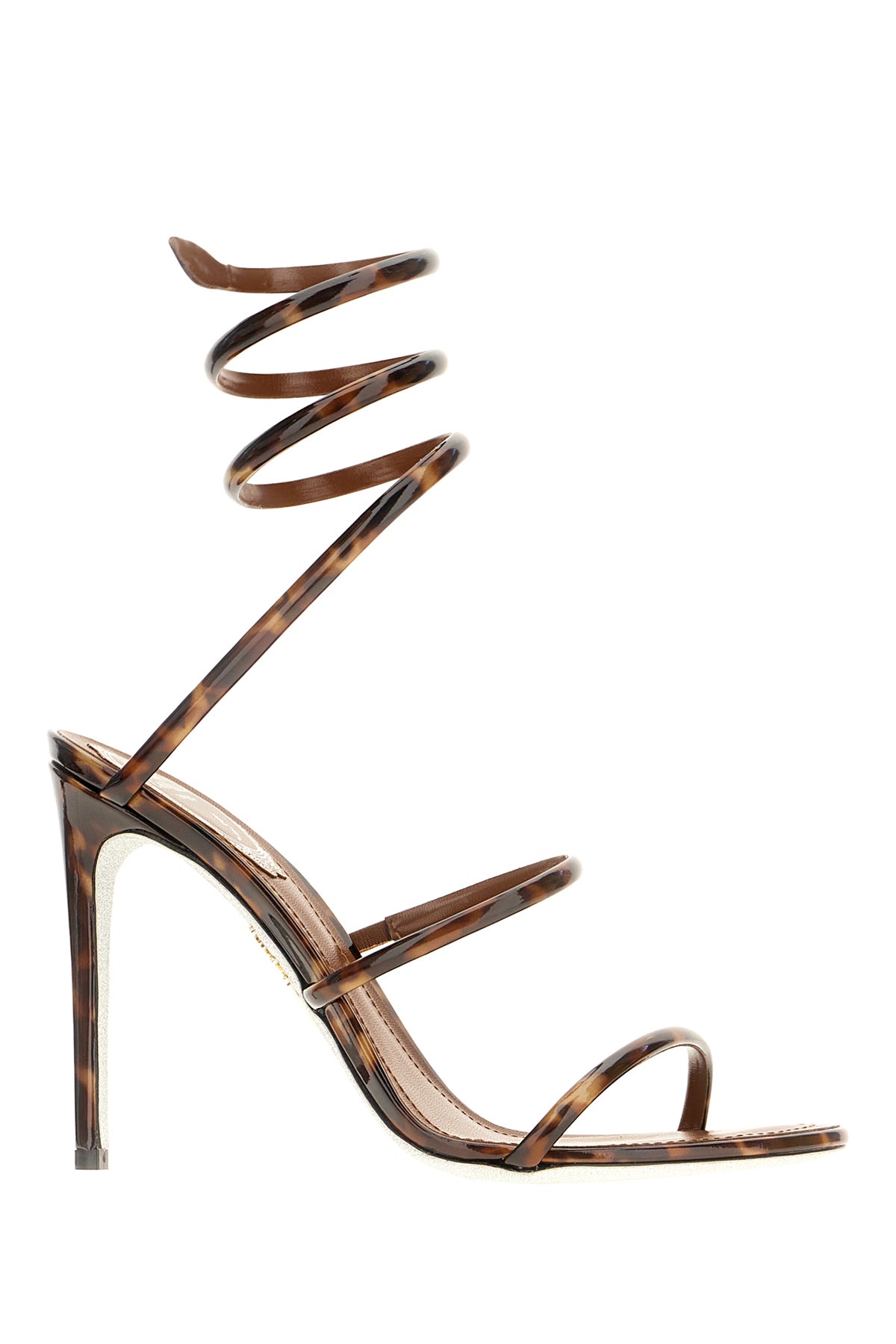RENE' CAOVILLA Sandali Cleo in pelle marrone