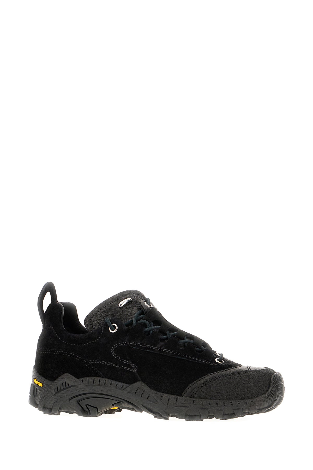 Our Legacy Sneakers Gabe nere in pelle scamosciata e pelle, view 2