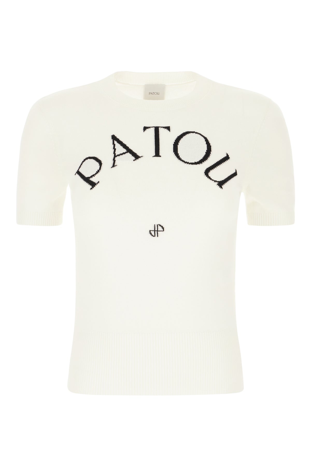 PATOU Maglione in misto cotone avorio