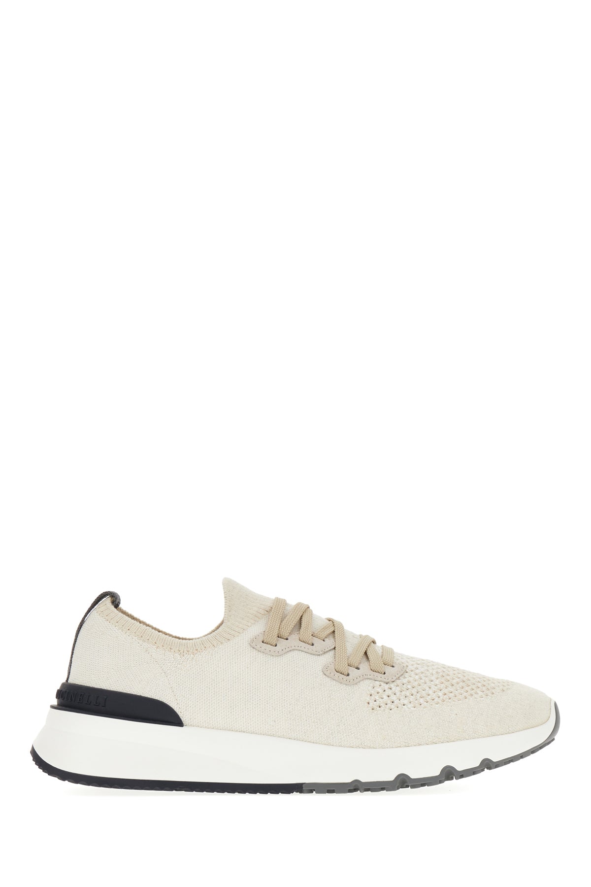 Brunello Cucinelli Sneakers in tessuto sabbia