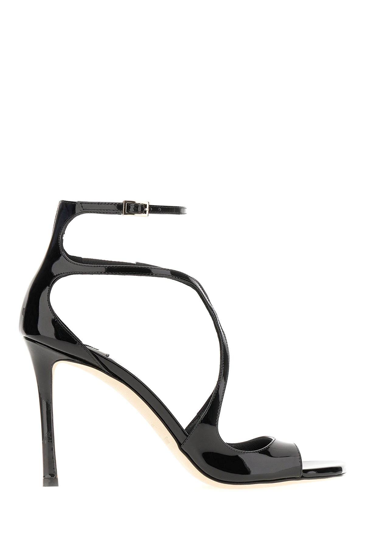 Jimmy Choo Sandali Azia in pelle nera