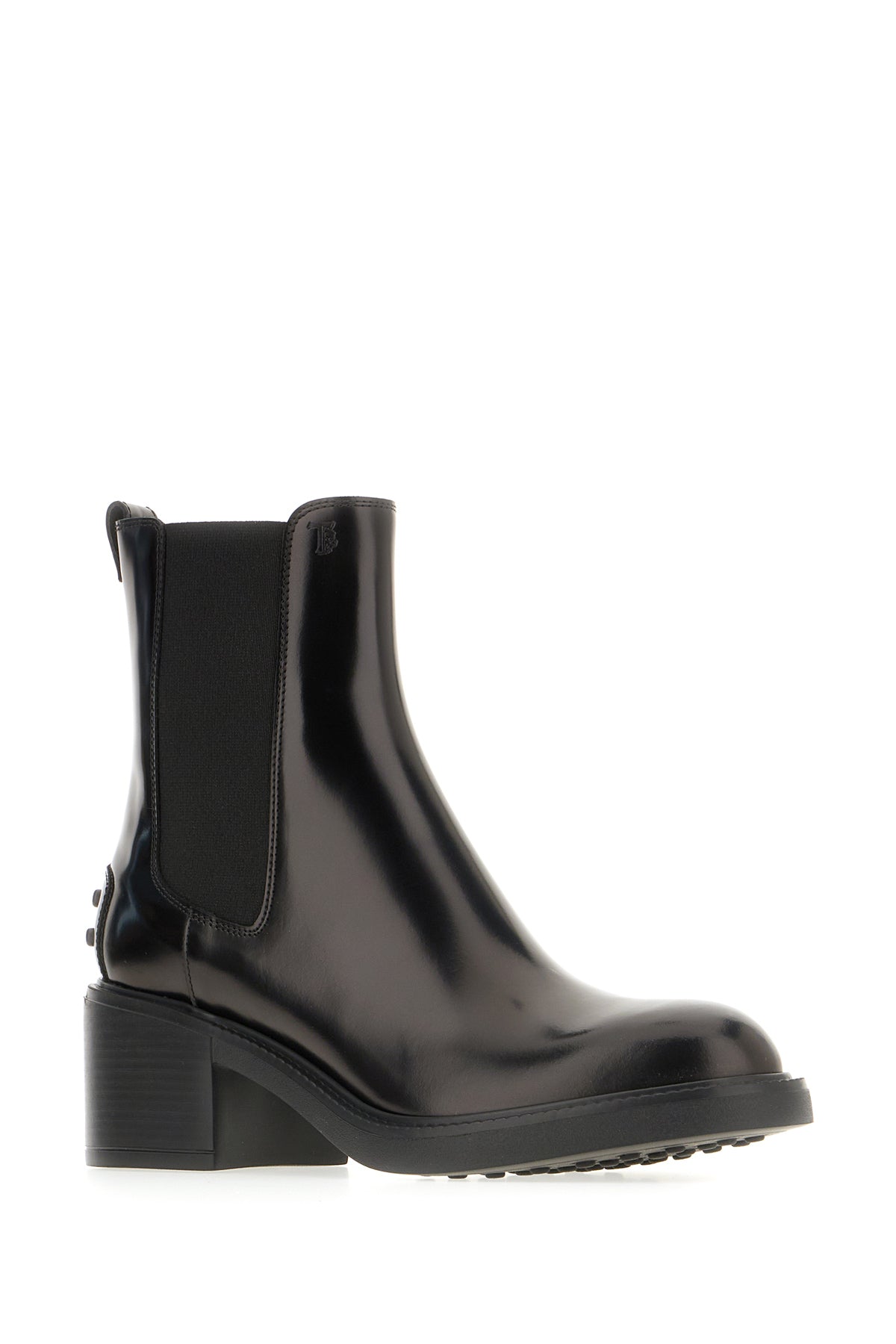 Tod's Stivaletti in pelle nera, view 2