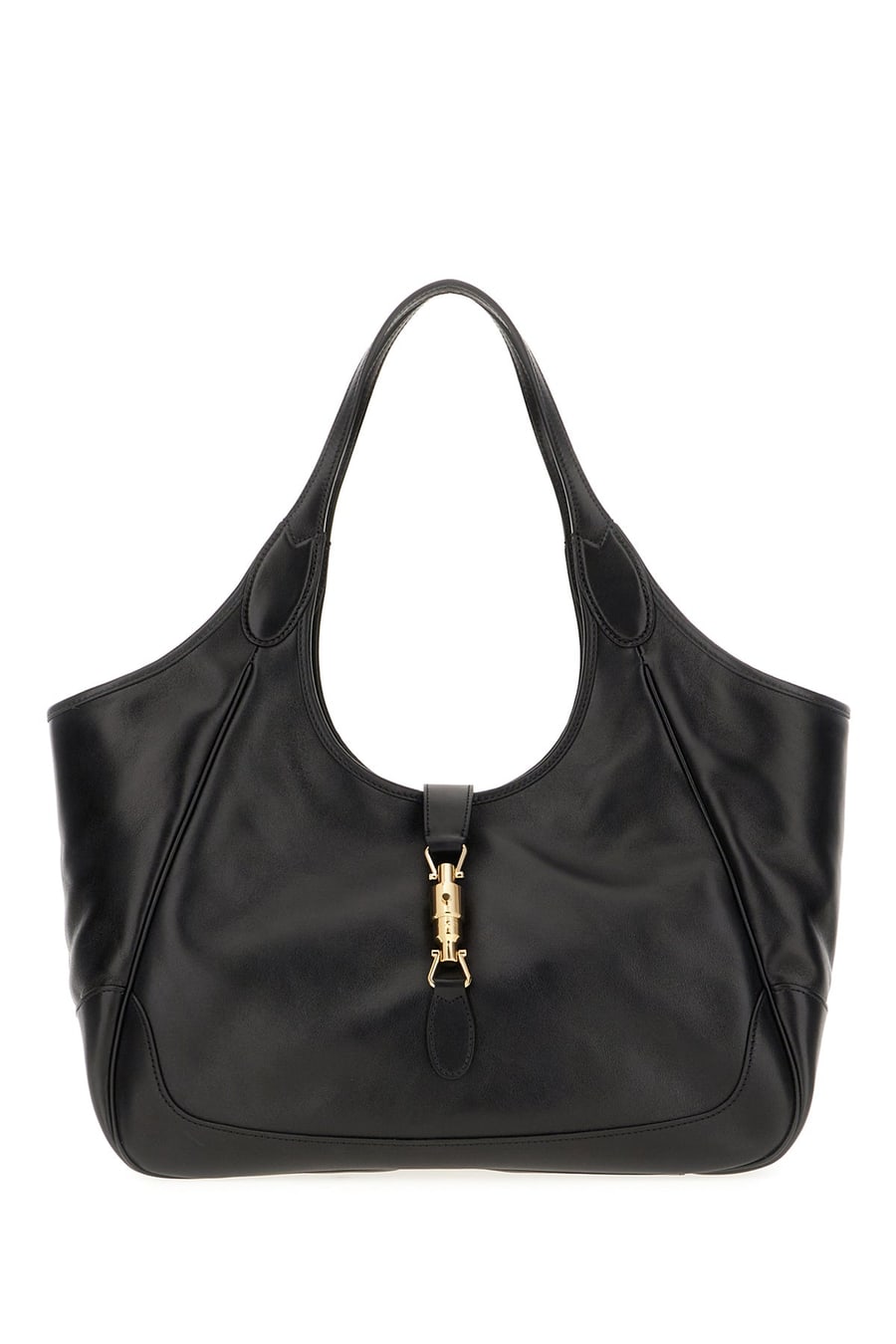 Gucci Borsa shopping Mercato grande in pelle nera