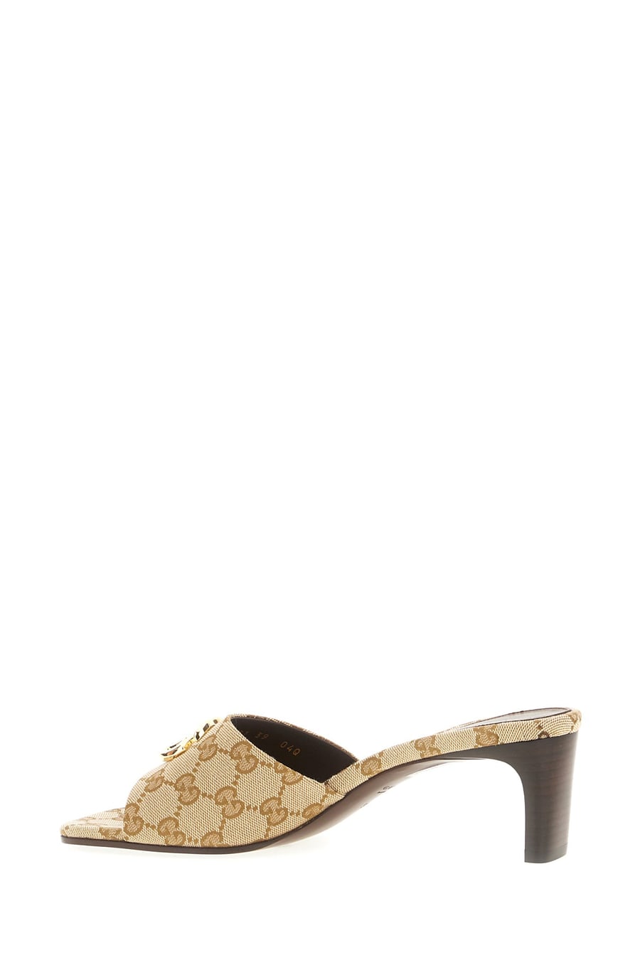 Gucci Mules in tessuto GG, view 3