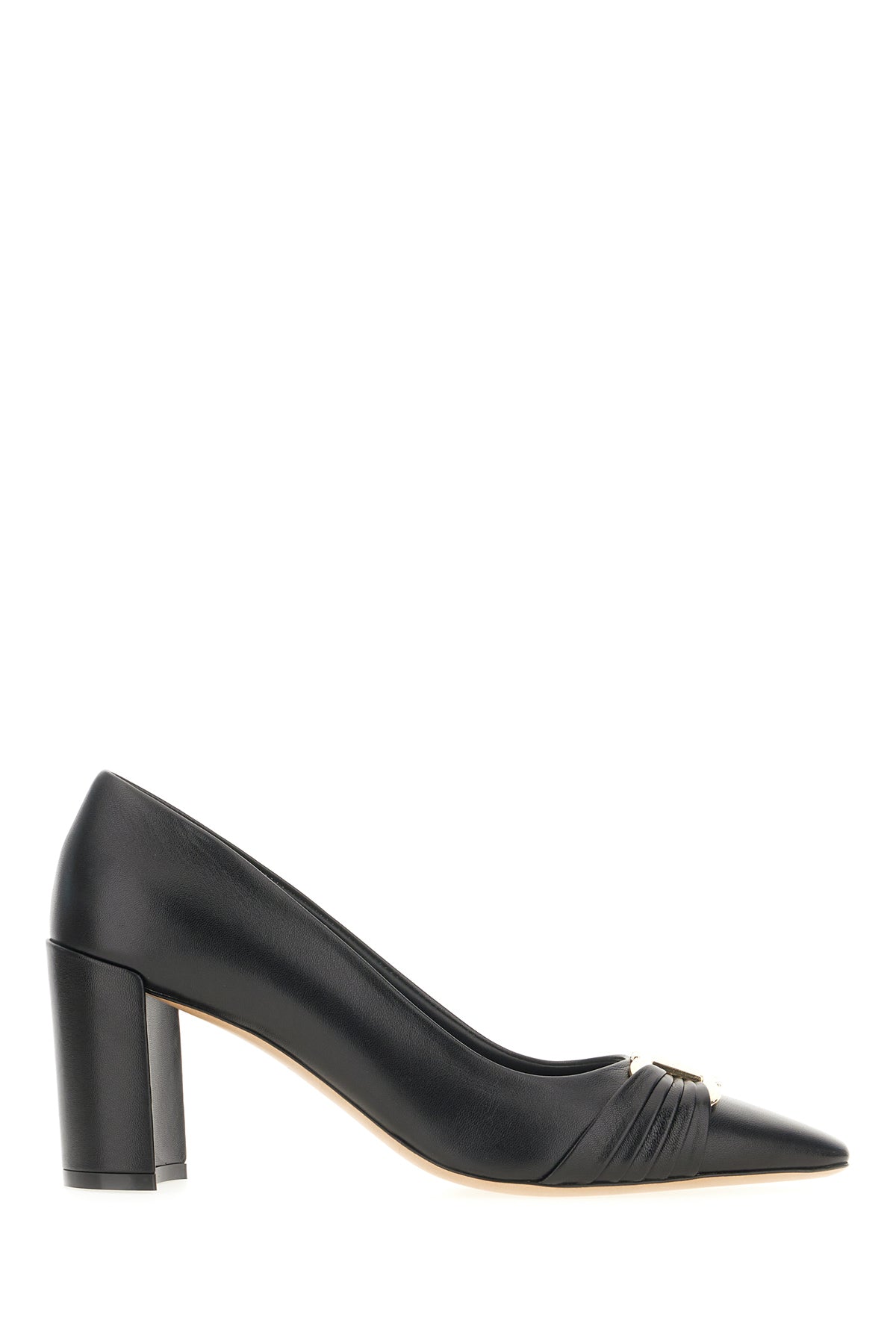 Ferragamo Scarpe con tacco Tillya in pelle nera