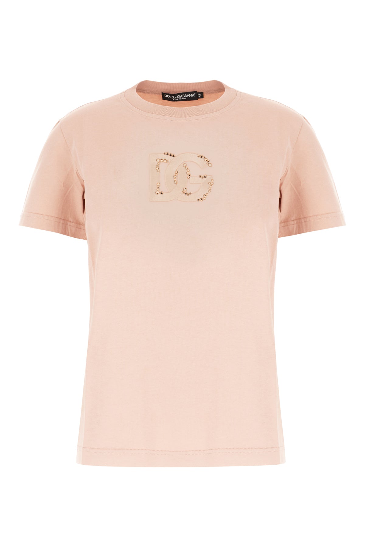 Dolce & Gabbana T-shirt in cotone rosa