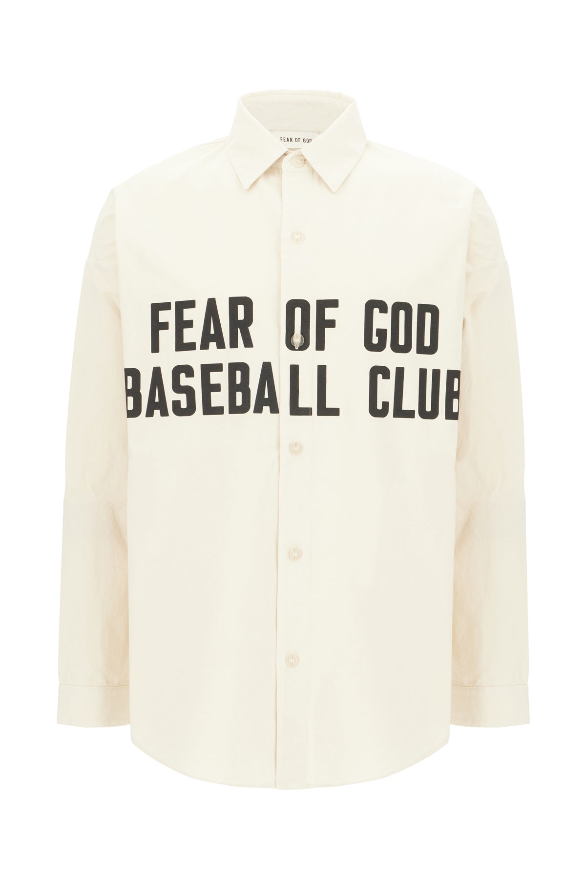 Fear of God Camicia in popeline avorio