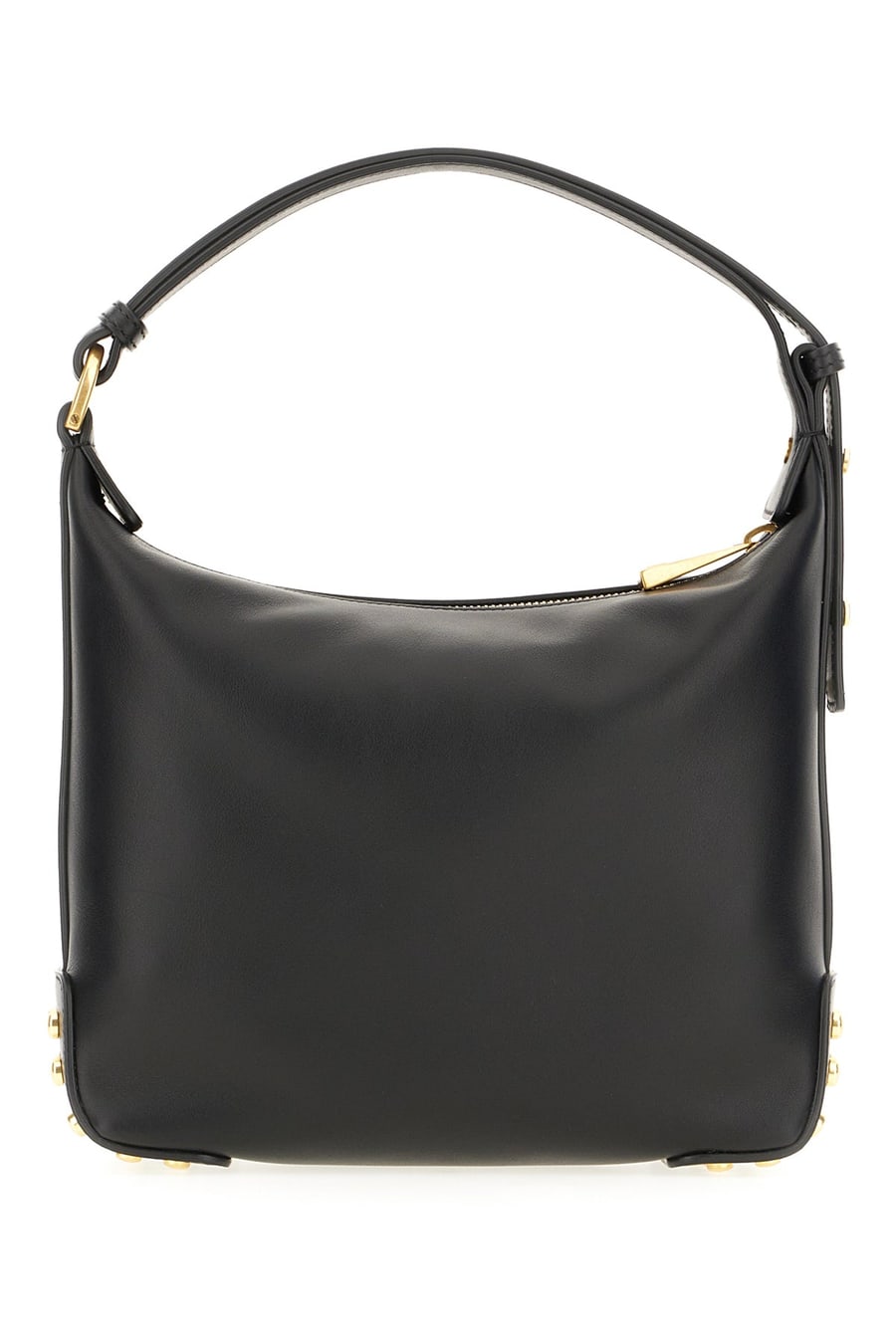 Tod's Borsa a mano mini in pelle nera, view 3