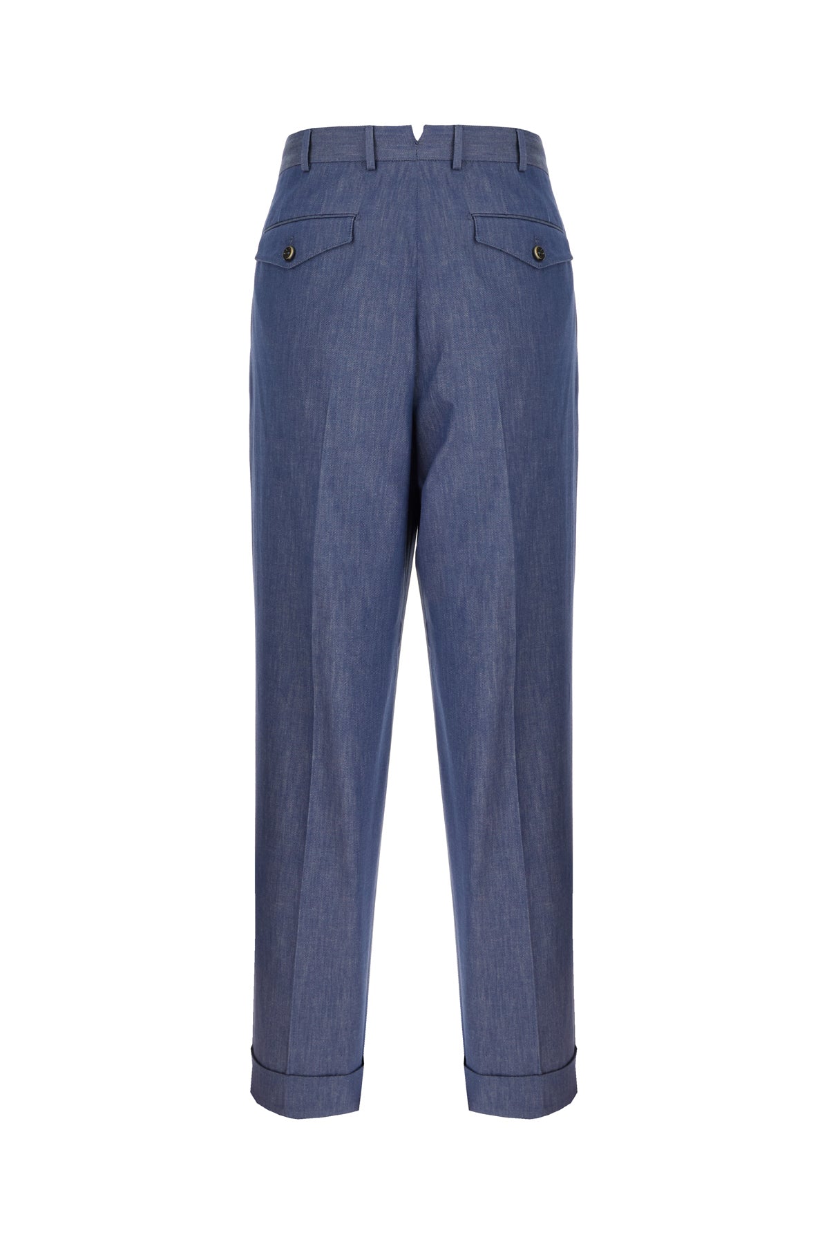 PT Torino Pantalone in cotone blu denim, view 2