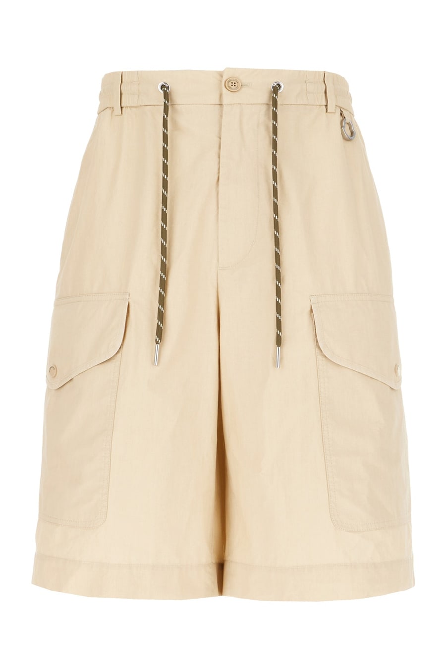Moncler Bermuda in cotone beige