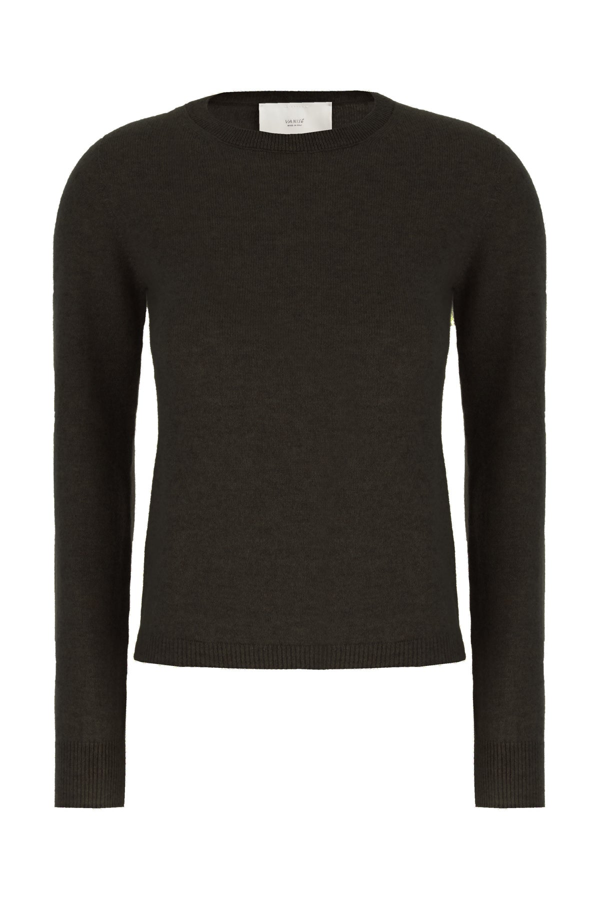 VANISE' Maglione in cashmere gesso