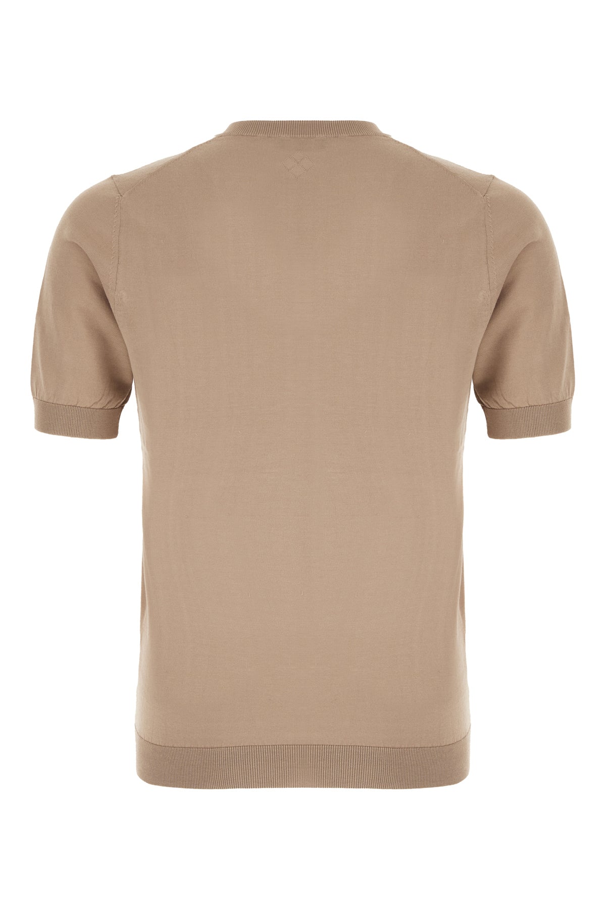 BALLANTYNE T-shirt in cotone cammello