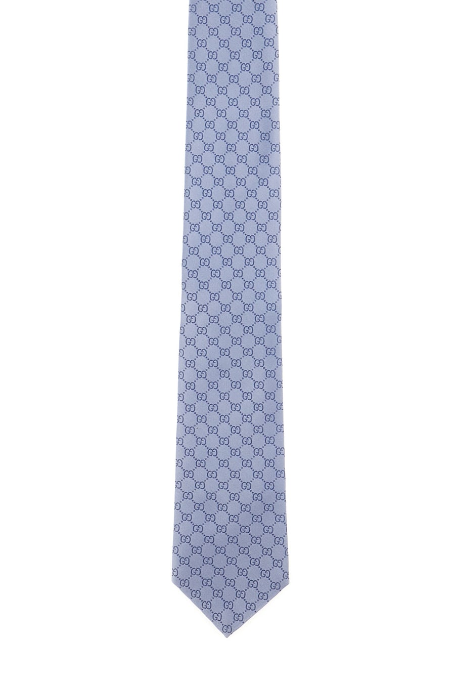Gucci Cravatta in seta ricamata, view 3