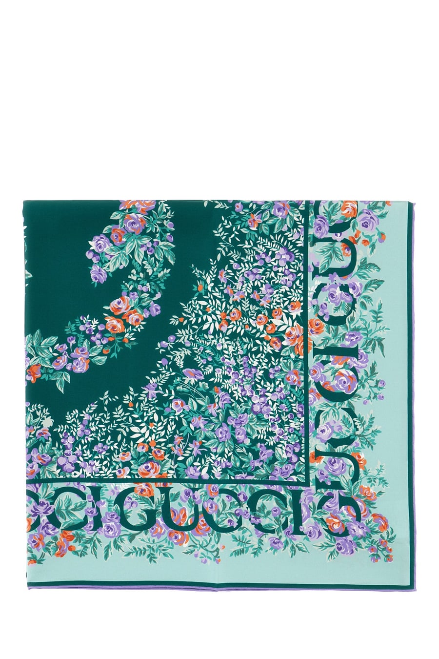 Gucci Foulard in seta stampata