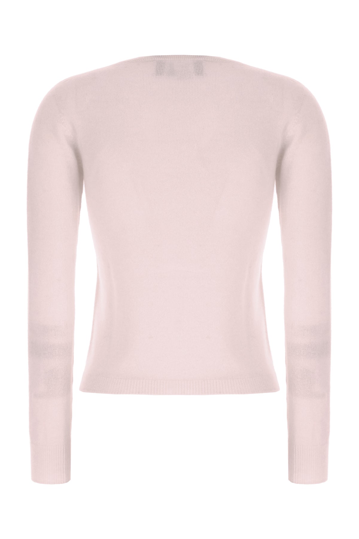 VANISE' Maglione in cashmere rosa, view 2