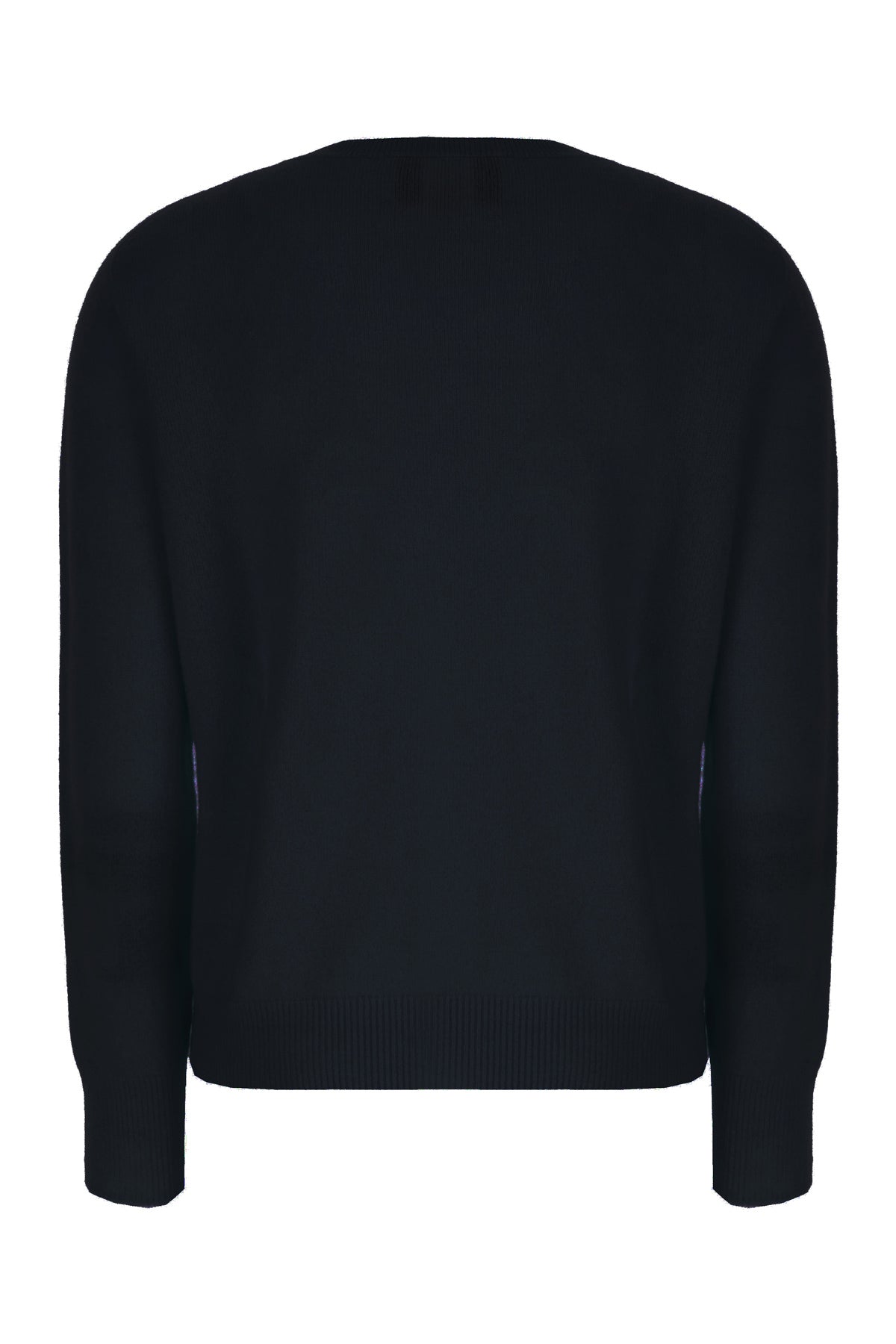 VANISE' Maglione in cashmere blu notte, view 2