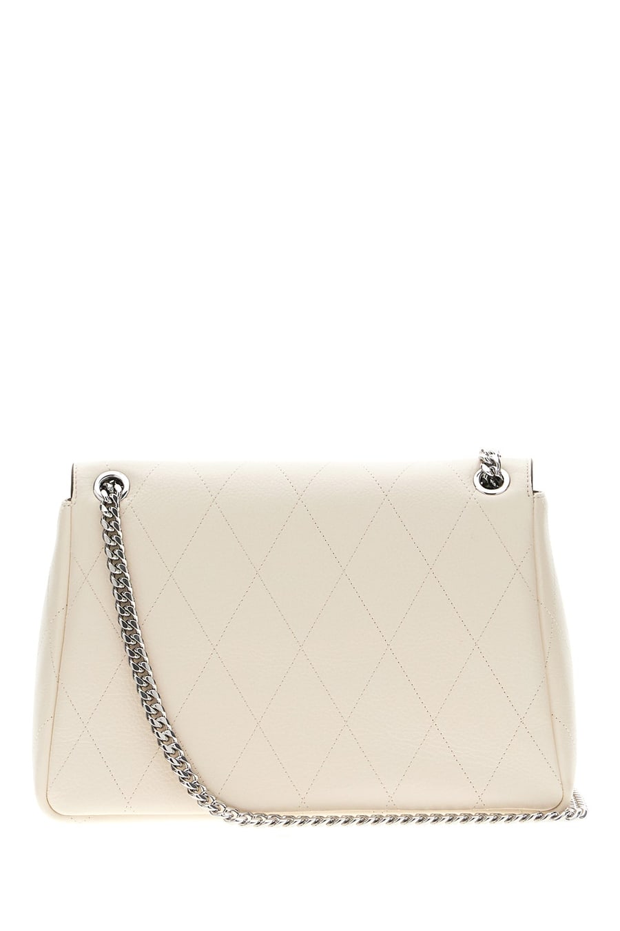 Tory Burch Borsa a spalla in pelle avorio, view 3