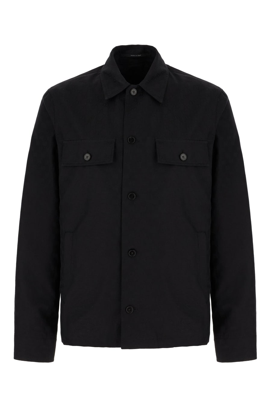 Gucci Giubbino in cotone nero