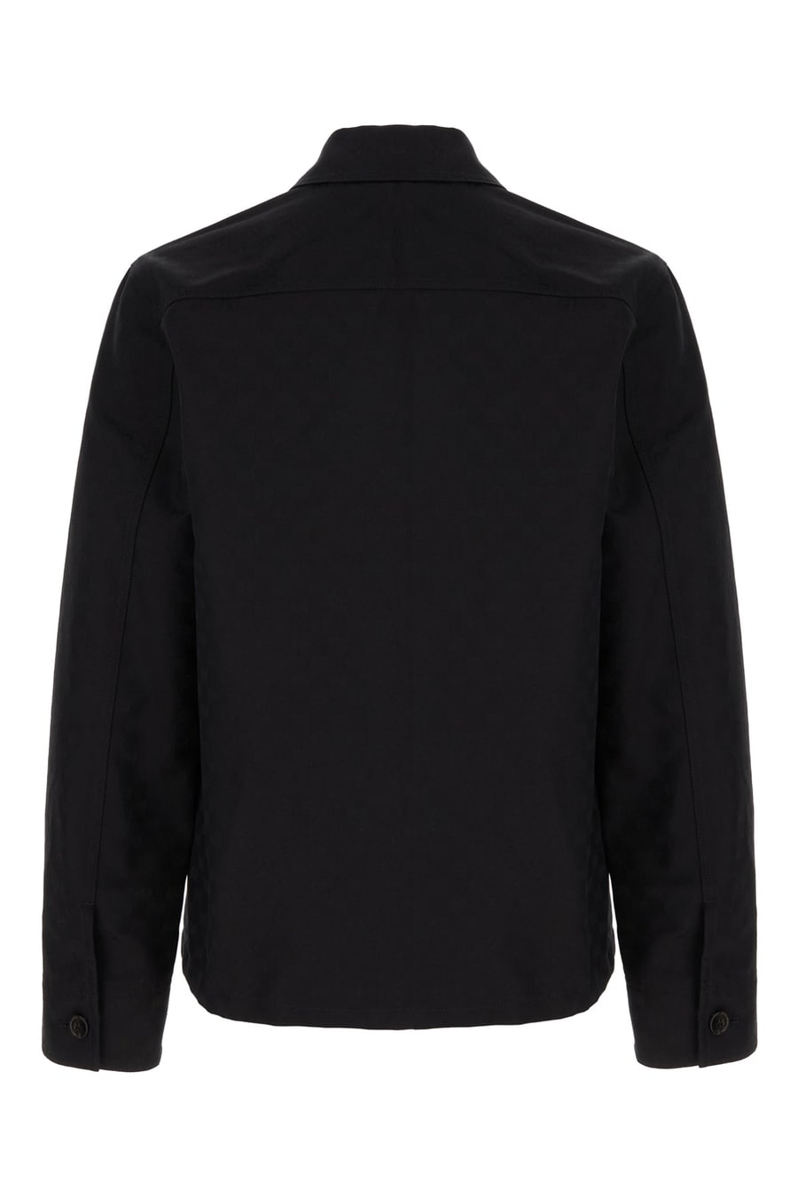 Gucci Giubbino in cotone nero, view 2