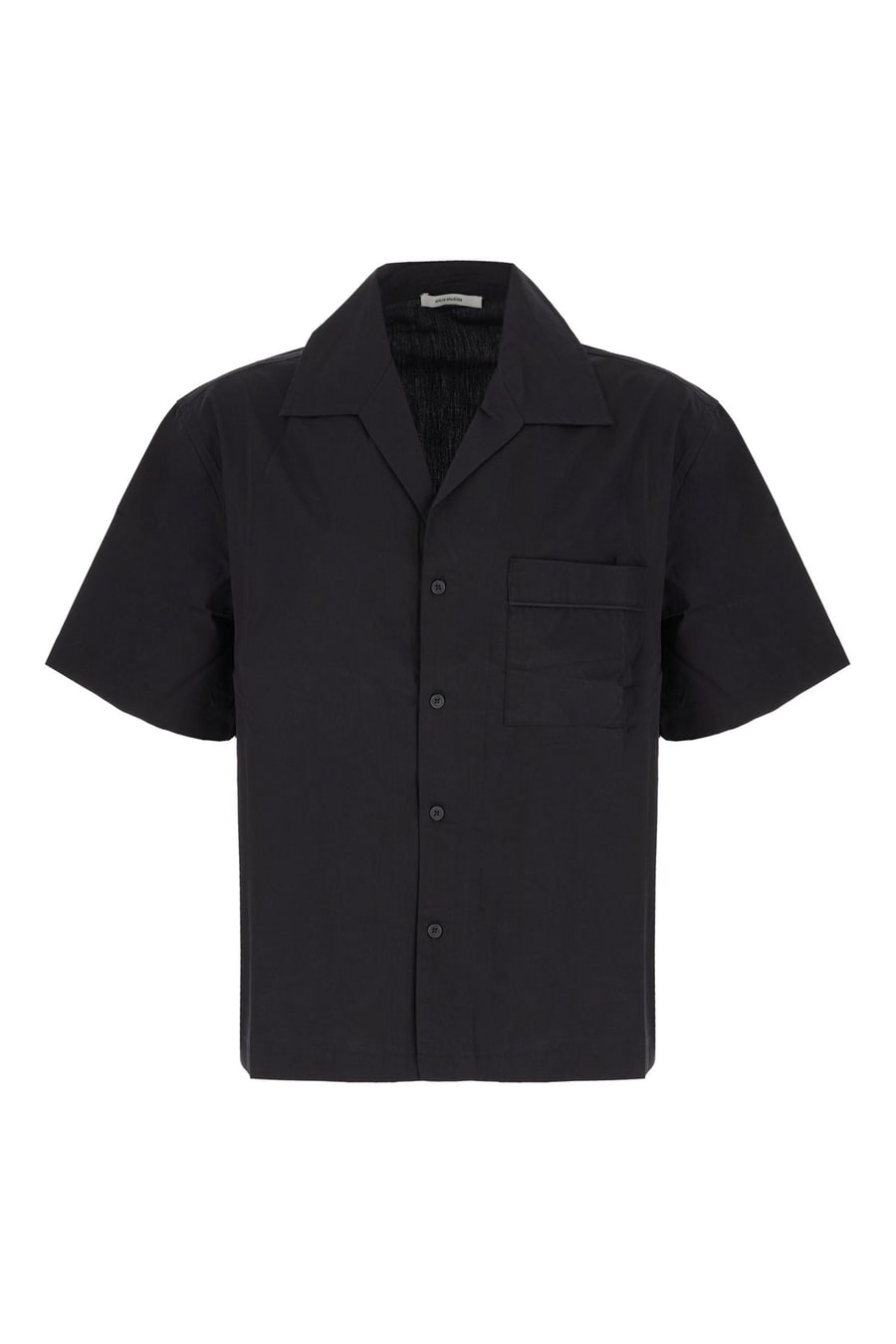 Entire Studios Camicia in cotone nero