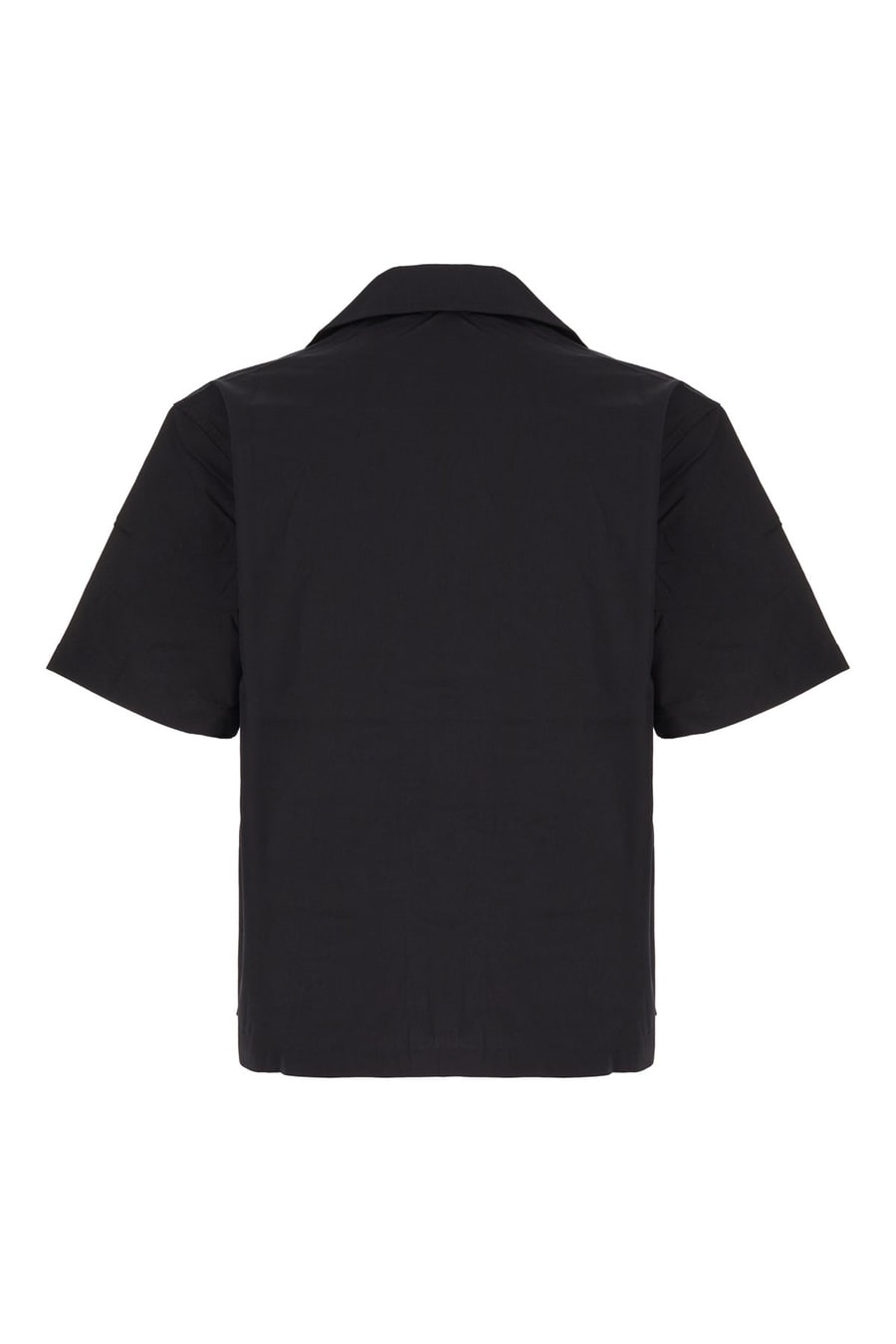 Entire Studios Camicia in cotone nero, view 2