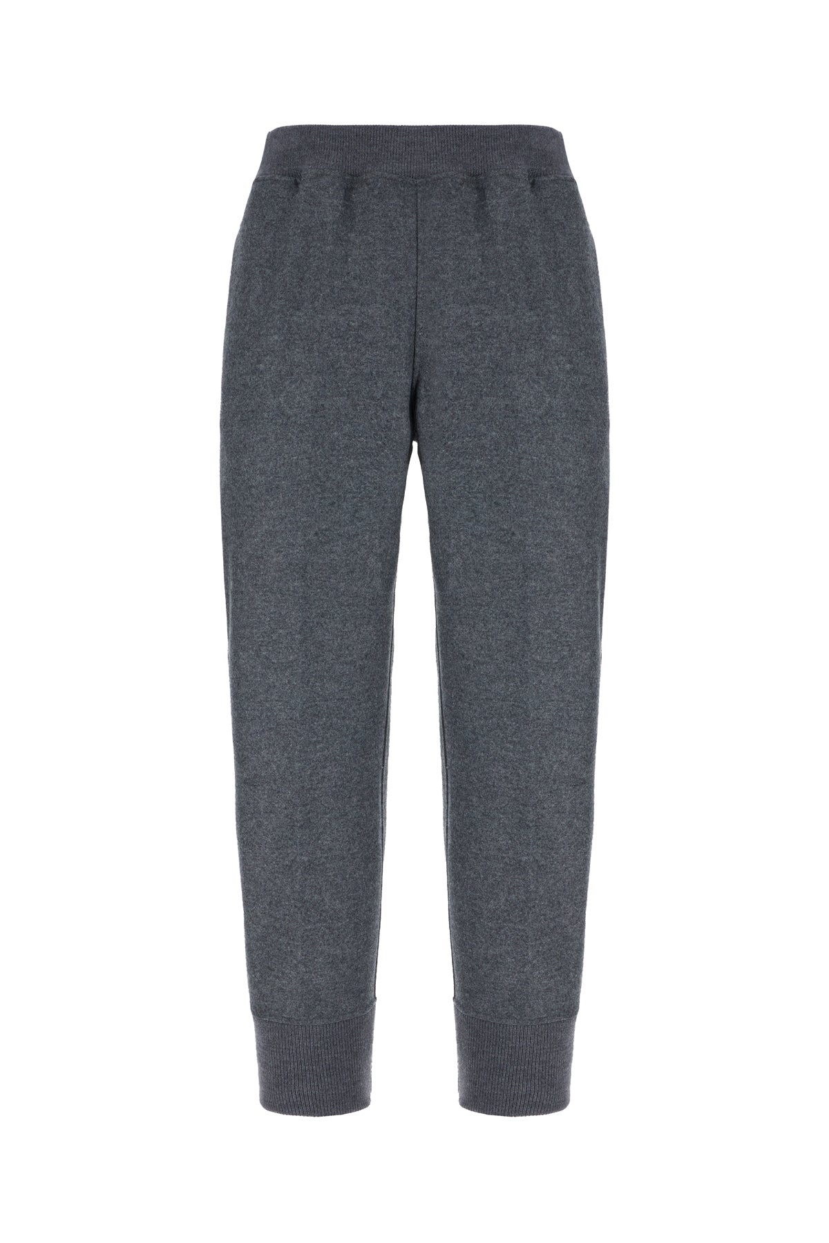 Jil Sander Pantalone jogging in lana grigia