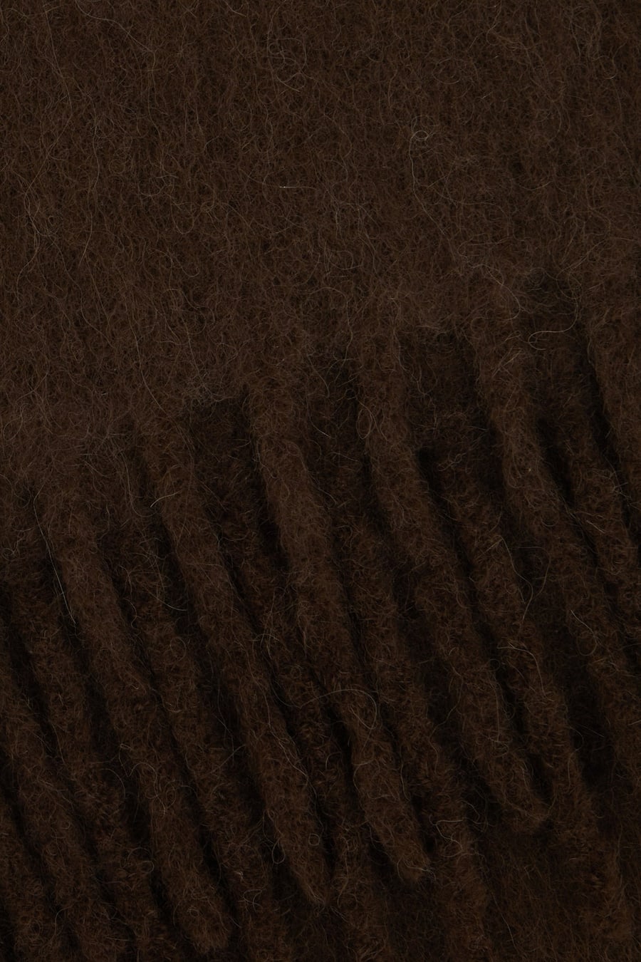 Marni Sciarpa in misto alpaca marrone, view 3
