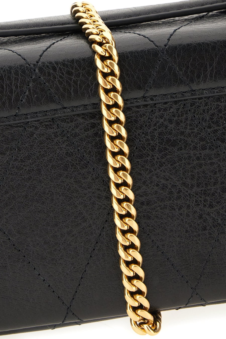 Tory Burch Beauty case in pelle nera, view 4