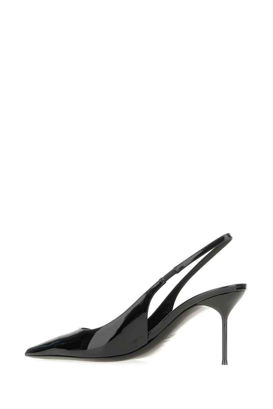PARIS TEXAS Scarpe con tacco Lidia in pelle nera, view 3