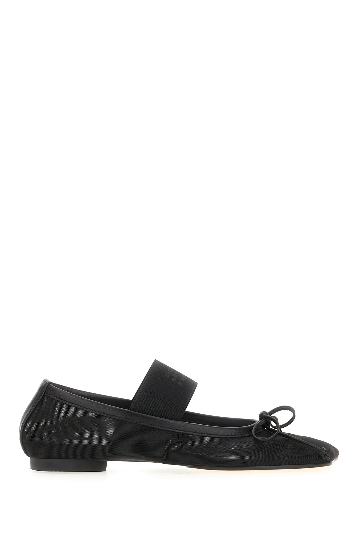 MM6 Ballerine in rete nera