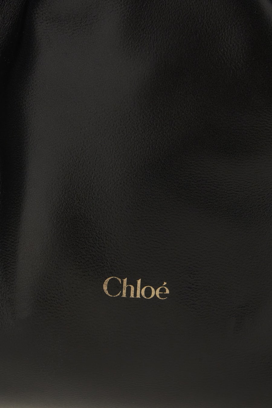 Chloé Borsa a secchiello in nappa nera, view 4