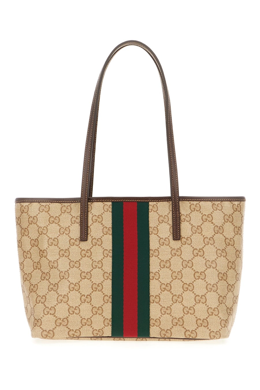 Gucci Borsa shopping Gucci Tribeca piccola in tela stampata