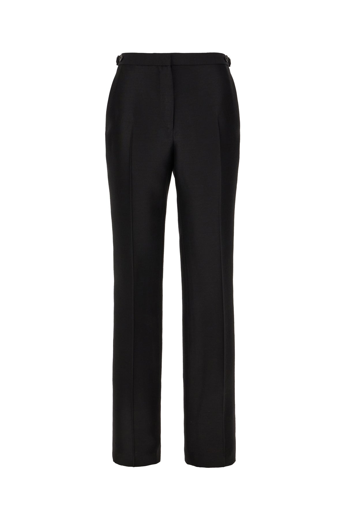 The Row Pantalone in misto lana nero
