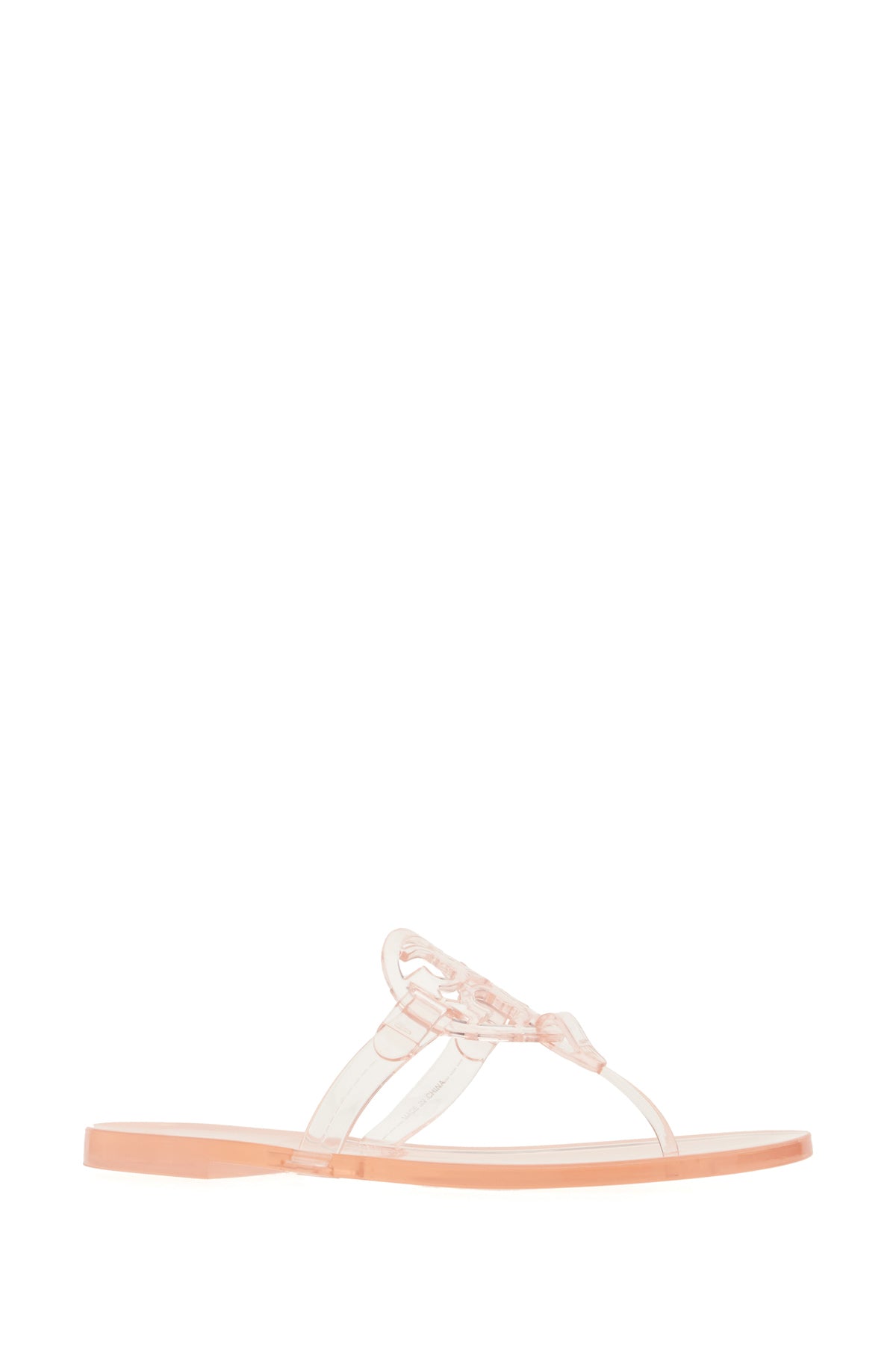 Tory Burch Sandali Miller in gomma rosa, view 2