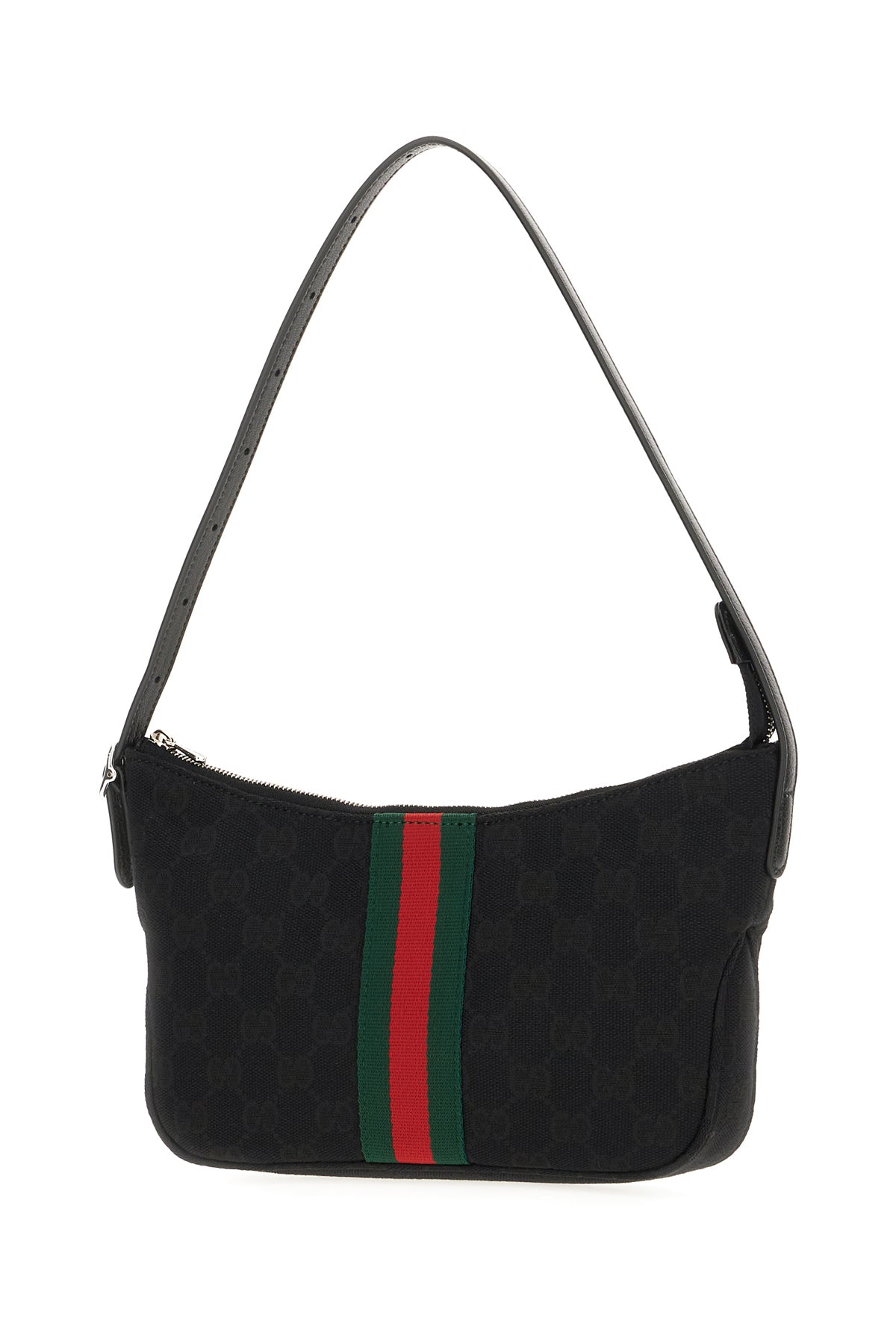 Gucci Borsa a spalla piccola Lunetta in tessuto GG, view 2