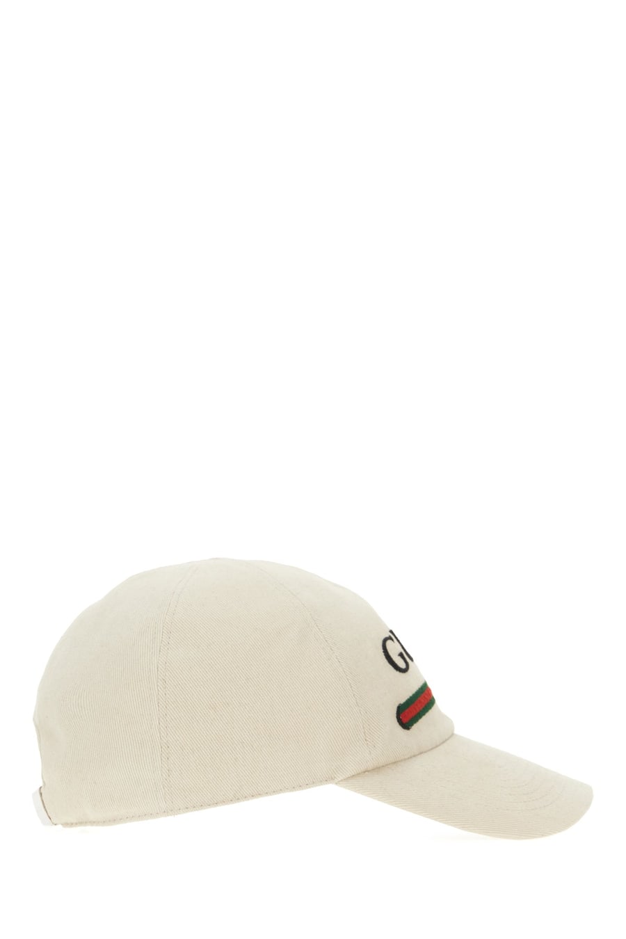 Gucci Cappello da baseball in cotone beige, view 2