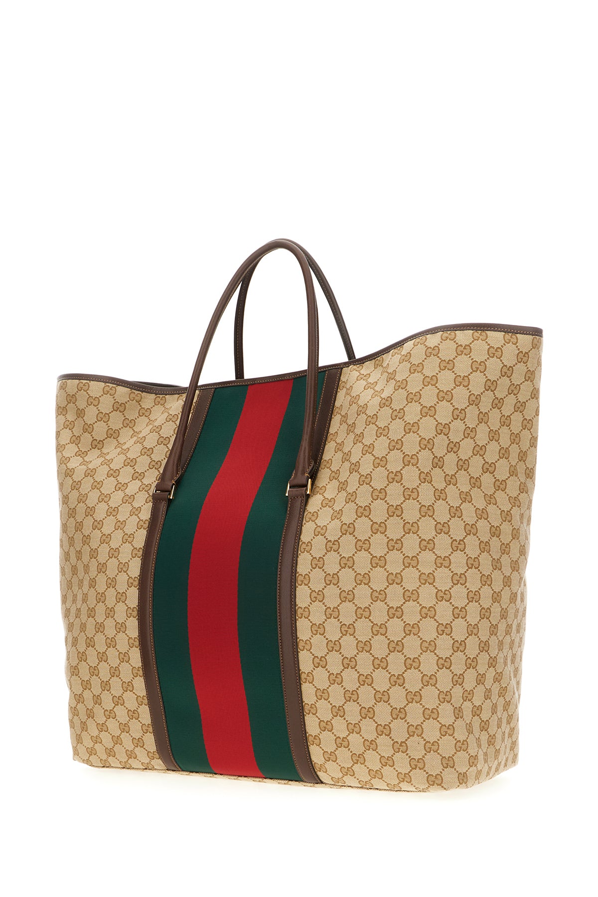 Gucci Borsa shopping in tessuto GG Supreme, view 2