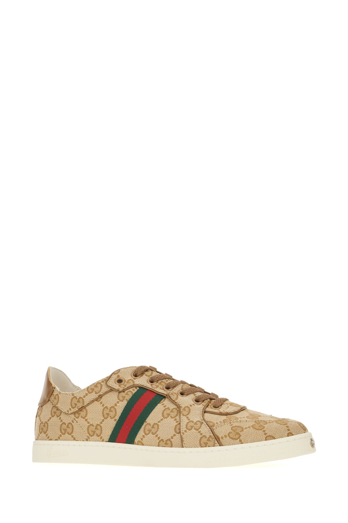 Gucci Sneakers Stretch in tessuto GG, view 2
