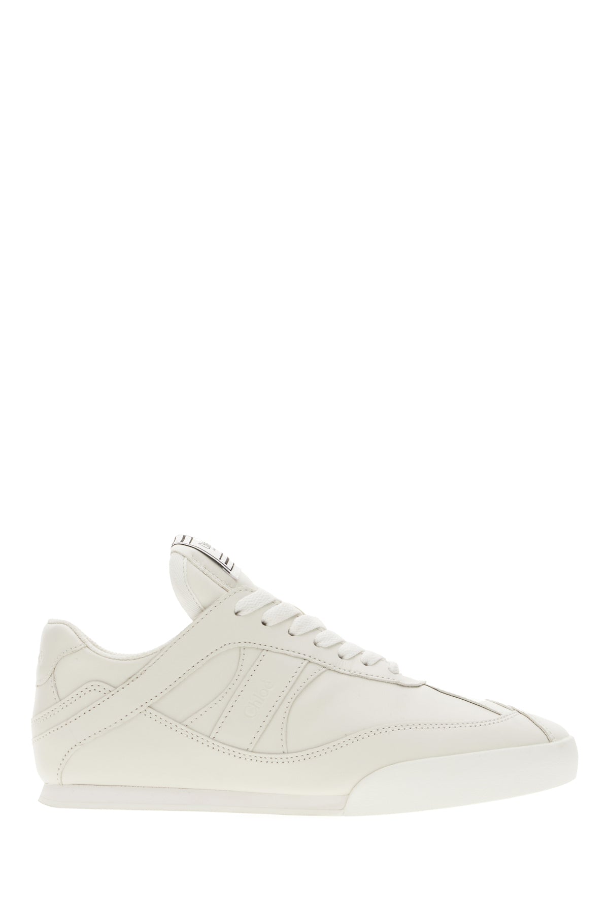 Chloé Sneakers Kick in pelle bianca