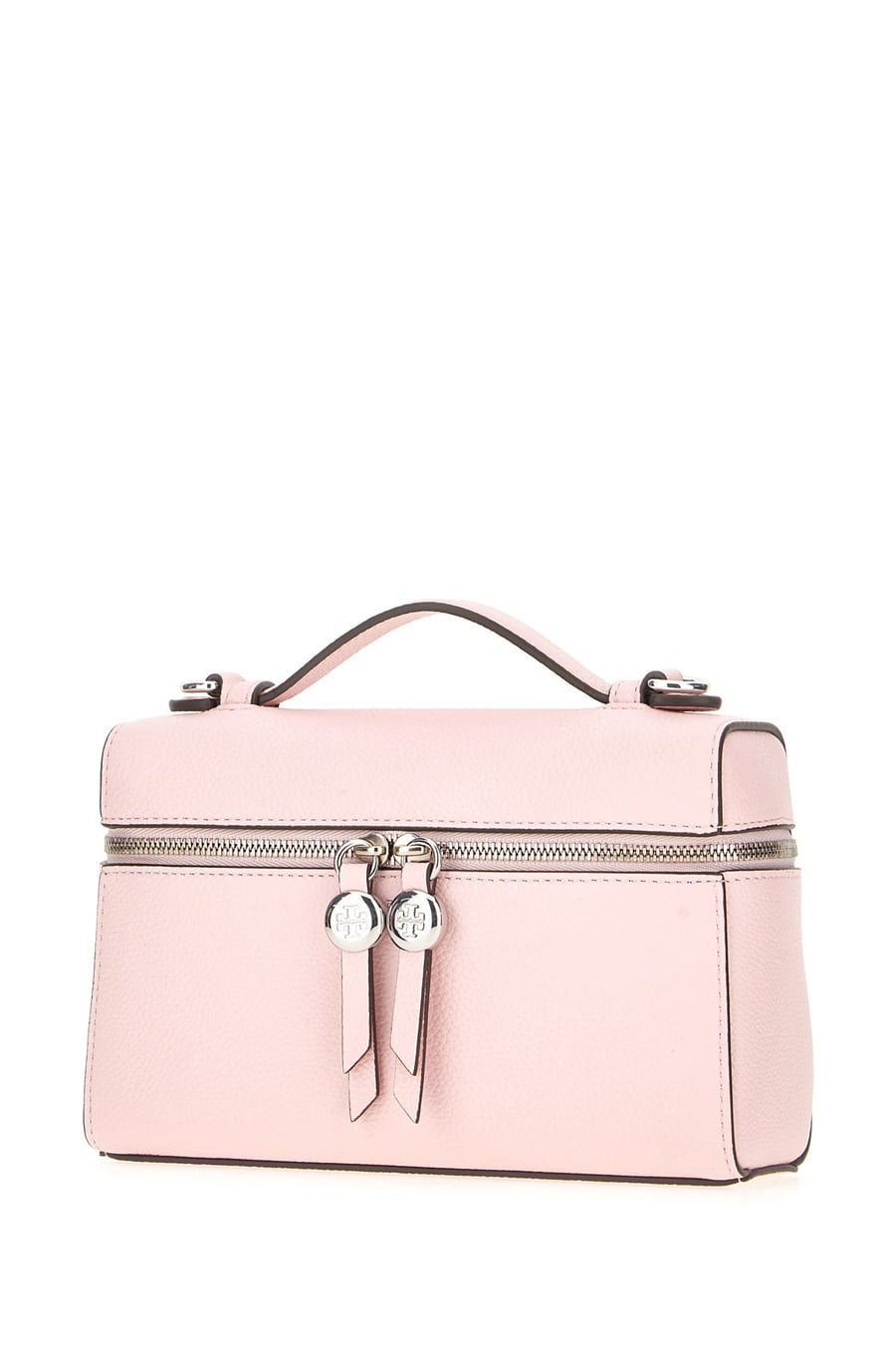 Tory Burch Borsa a mano in pelle rosa, view 2