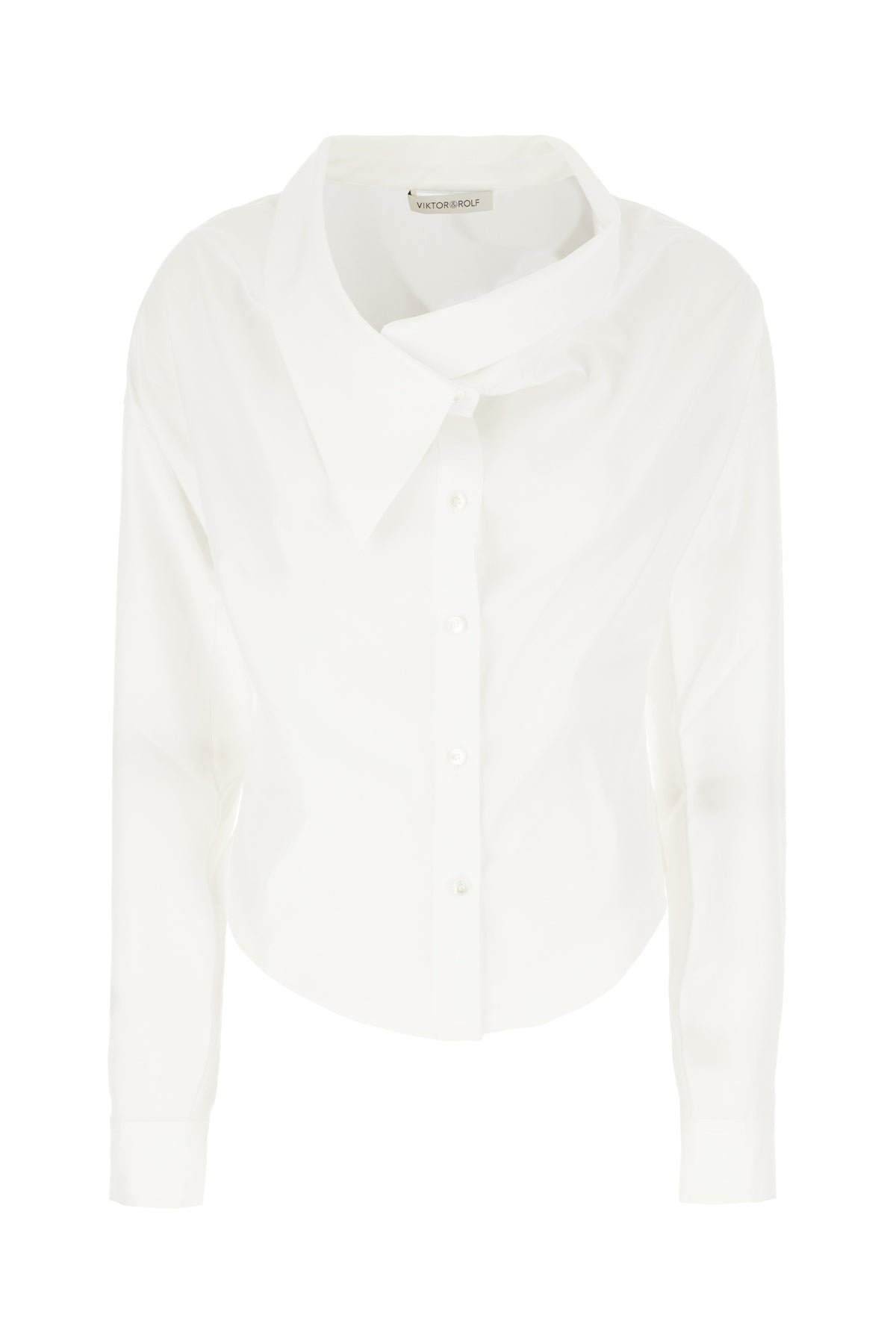 VIKTOR & ROLF Camicia in popeline bianco