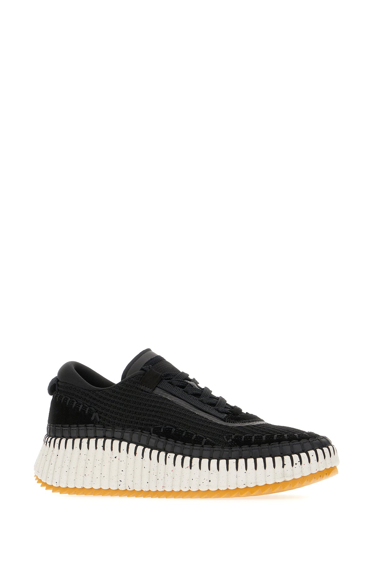 Chloé Sneakers Nama nere in cotone e poliestere, view 2